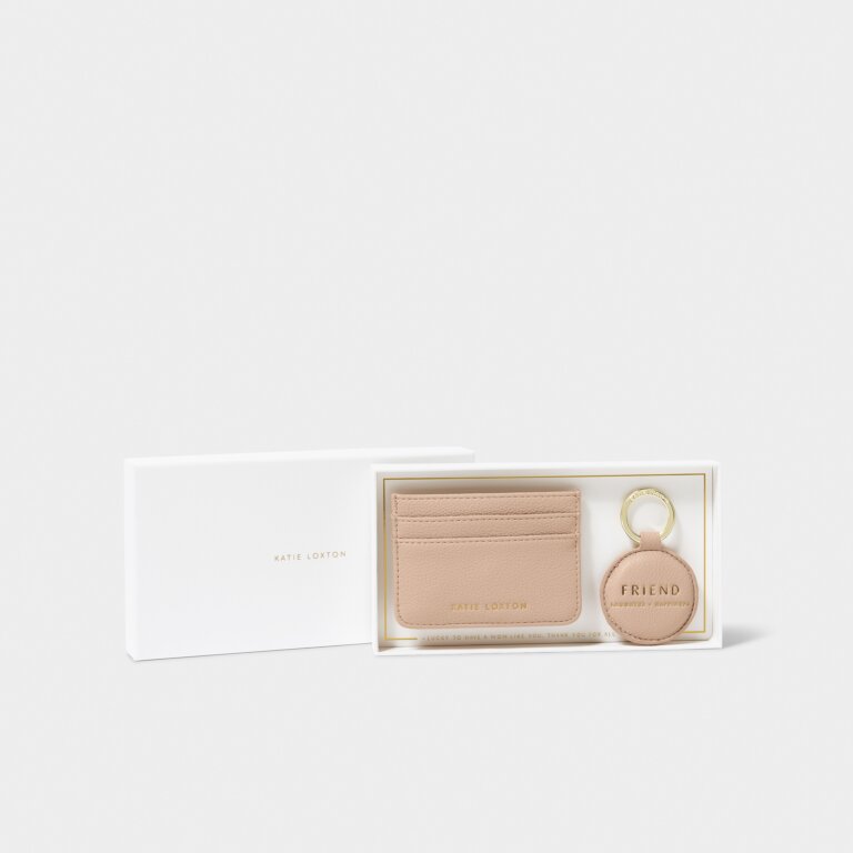 Katie Loxton Keyring And Card Holder Set Friend