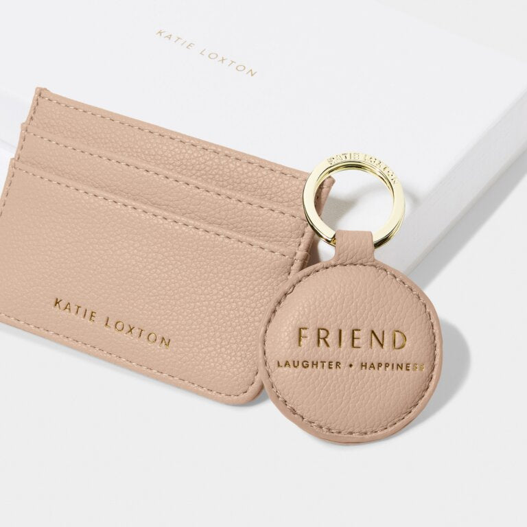 Katie Loxton Keyring And Card Holder Set Friend