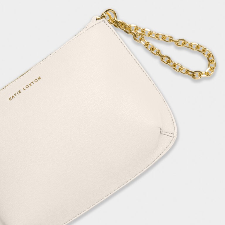 Katie Loxton Astrid Clutch Off White