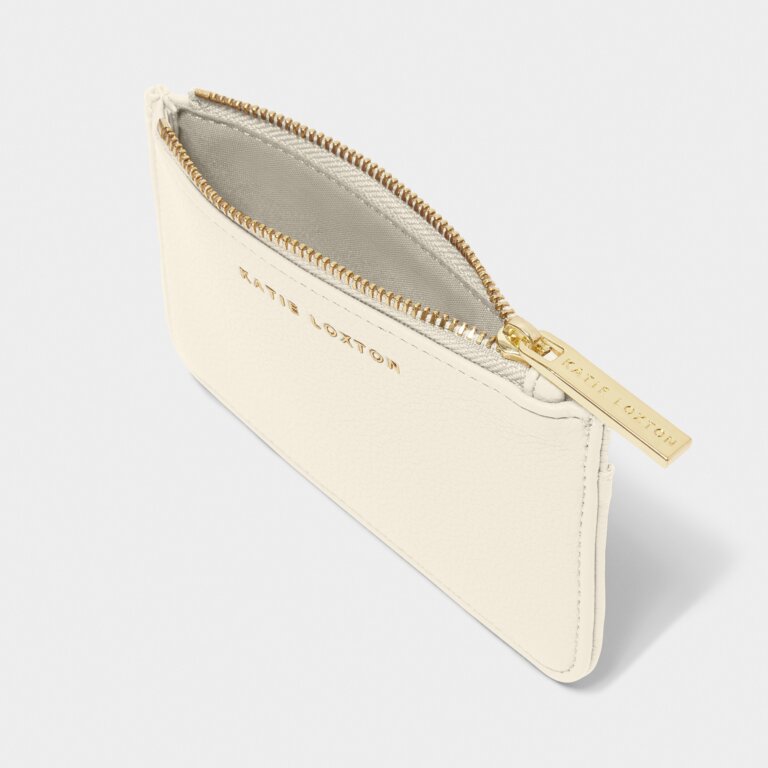 Katie Loxton Hana Card Holder Ecru