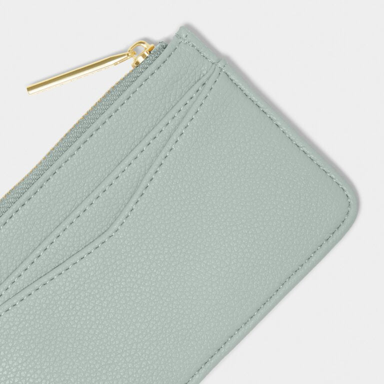 Katie Loxton Hana Coin & Card Holder Duck Egg