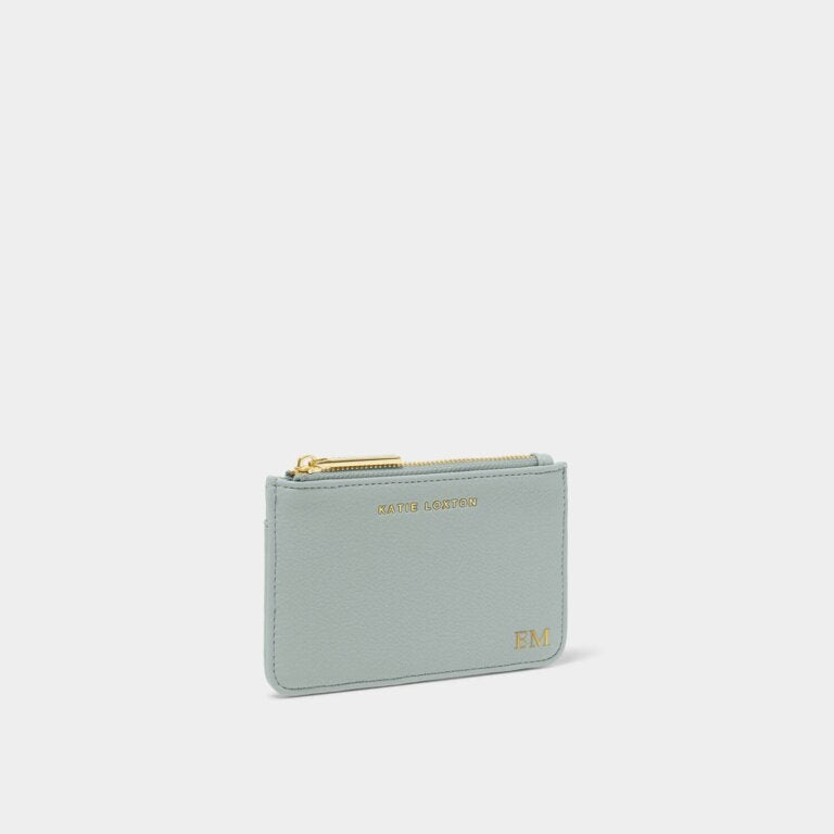 Katie Loxton Hana Coin & Card Holder Duck Egg