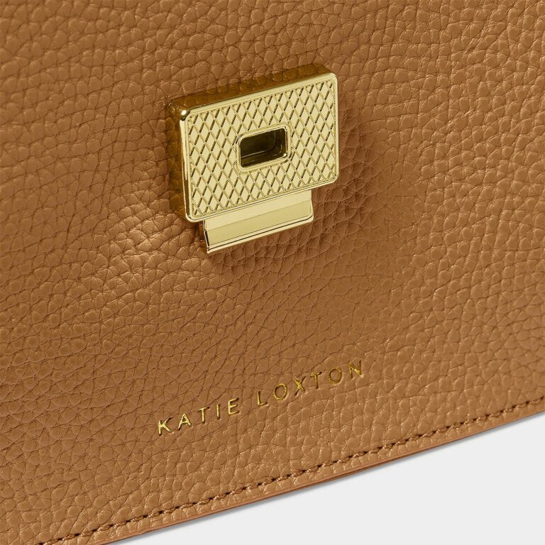 Katie Loxton Orla Canvas Strap Cross-Body Bag Tan