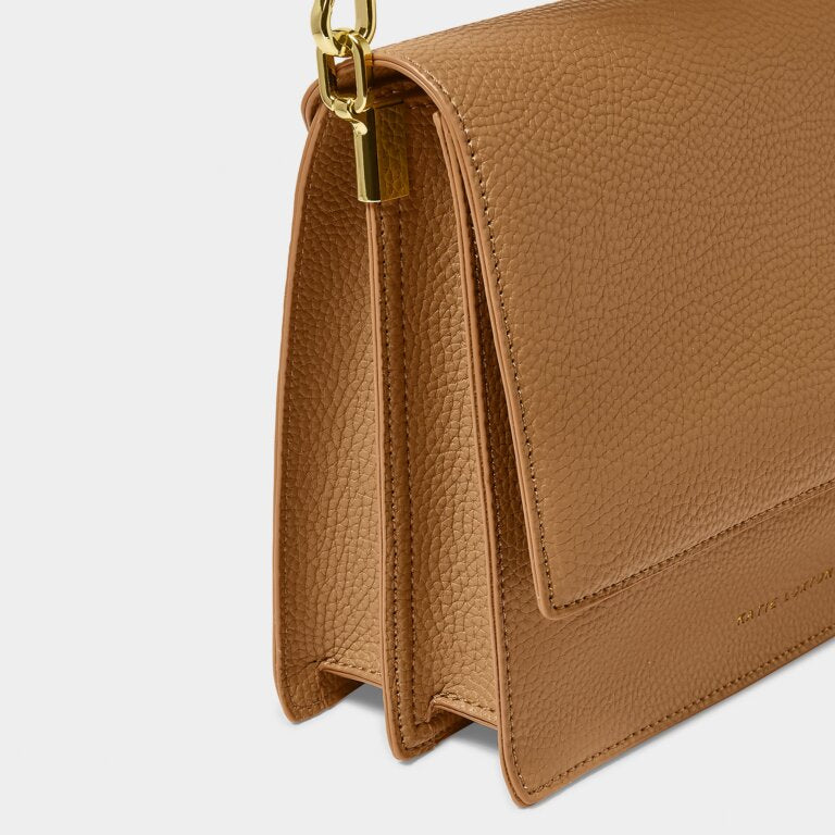 Katie Loxton Orla Canvas Strap Cross-Body Bag Tan