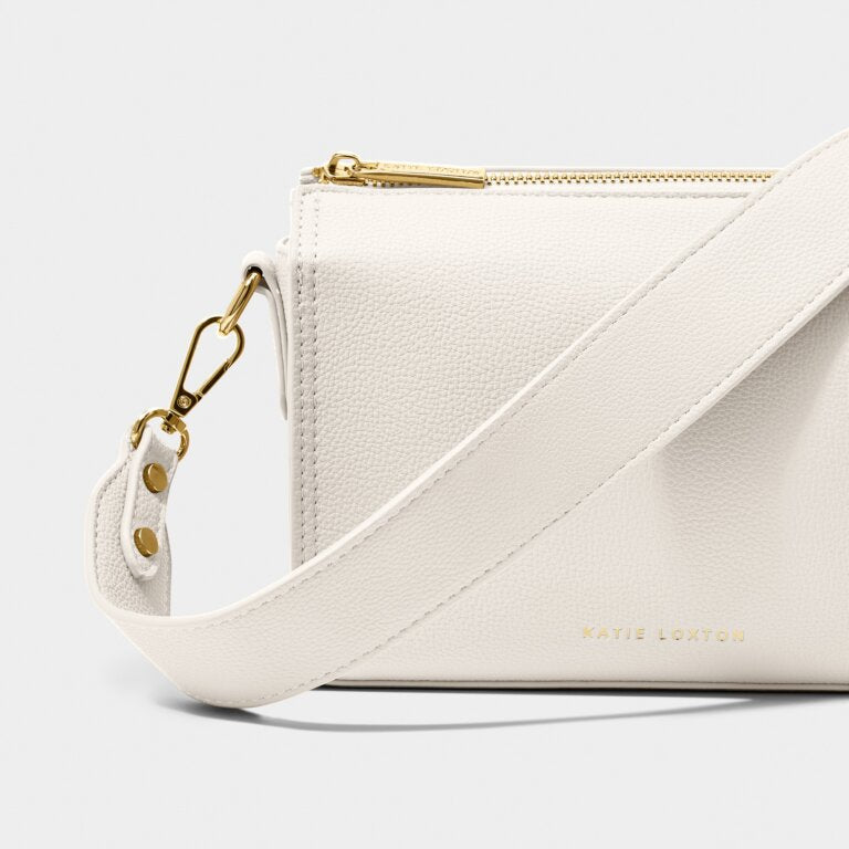 Katie Loxton Zana Cross-Body Bag Off-White