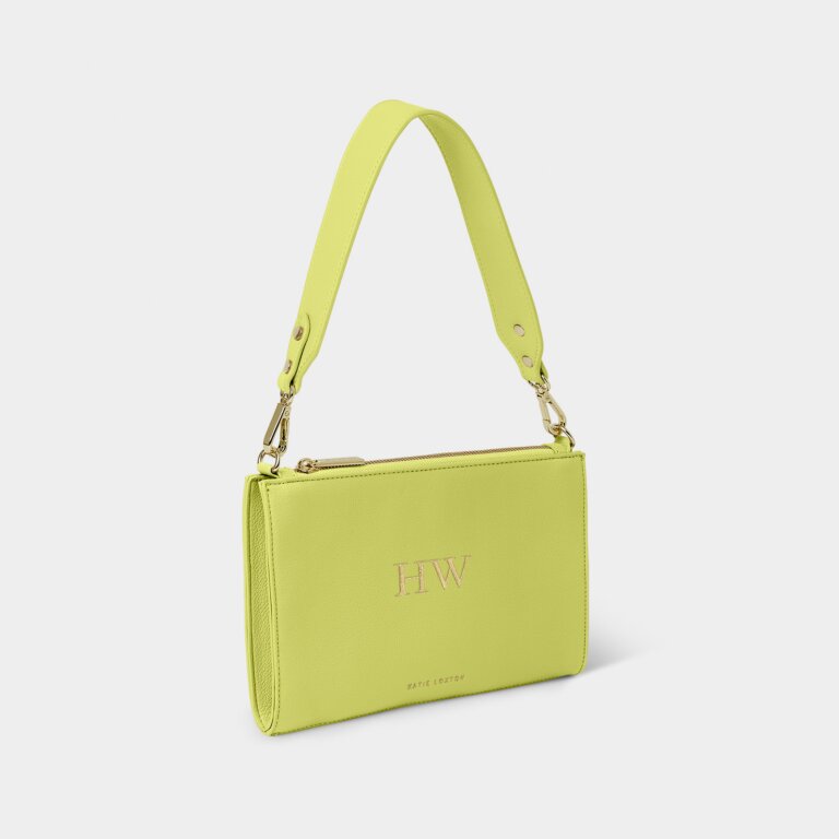 Katie Loxton Reya Shoulder Bag Lime Green