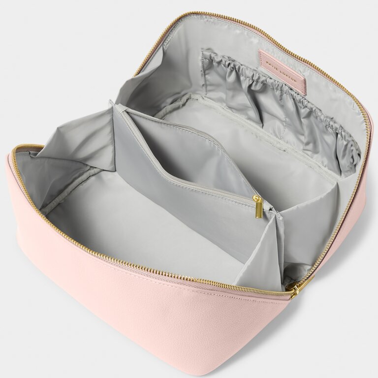 Katie Loxton Large Make Up / Wash Bag Dusty Pink