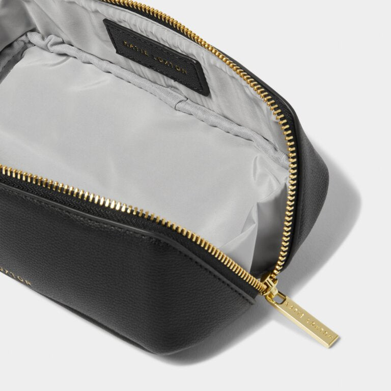 Katie Loxton Small Makeup Bag Black