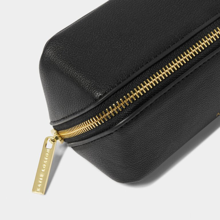 Katie Loxton Small Makeup Bag Black