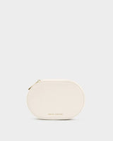 Katie Loxton Oval Jewellery Box - Off White