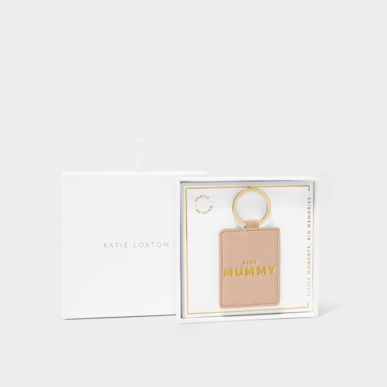 Katie Loxton Best Mummy Boxed Keyring Nude