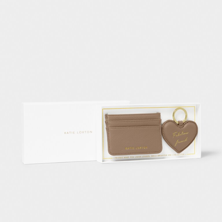 Katie Loxton Heart Keyring & Card Holder Set - Fabulo