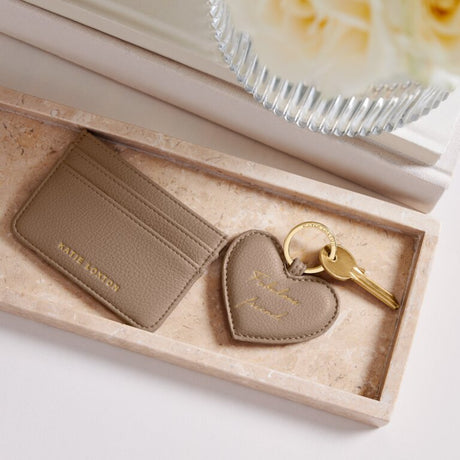 Katie Loxton Heart Keyring & Card Holder Set - Fabulo