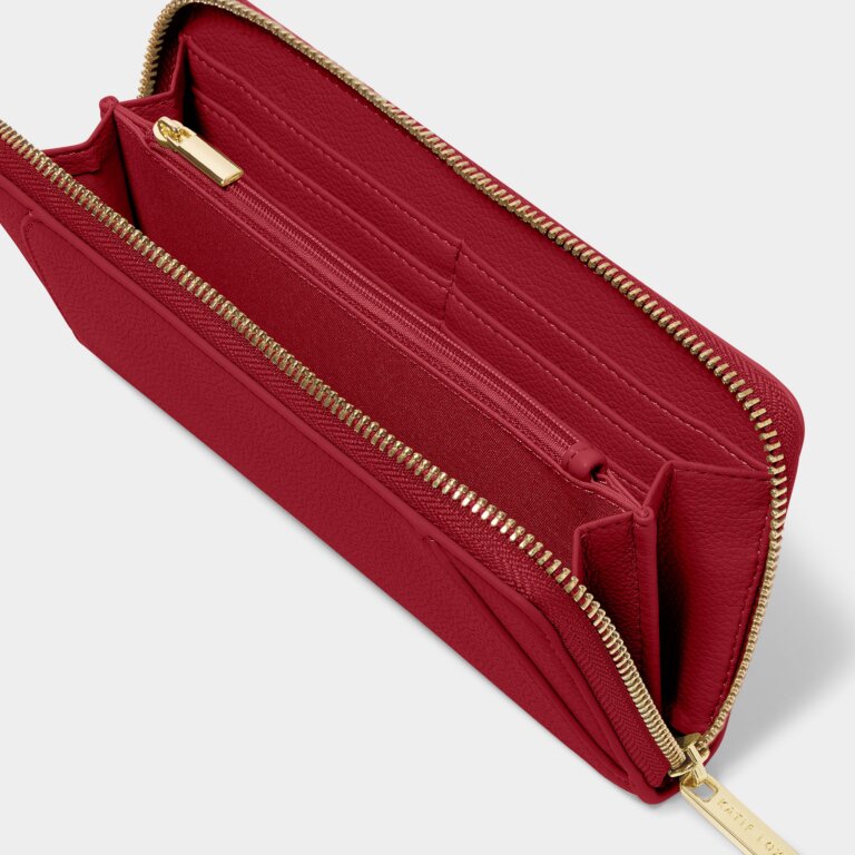 Katie Loxton Hana Purse Garnet Red