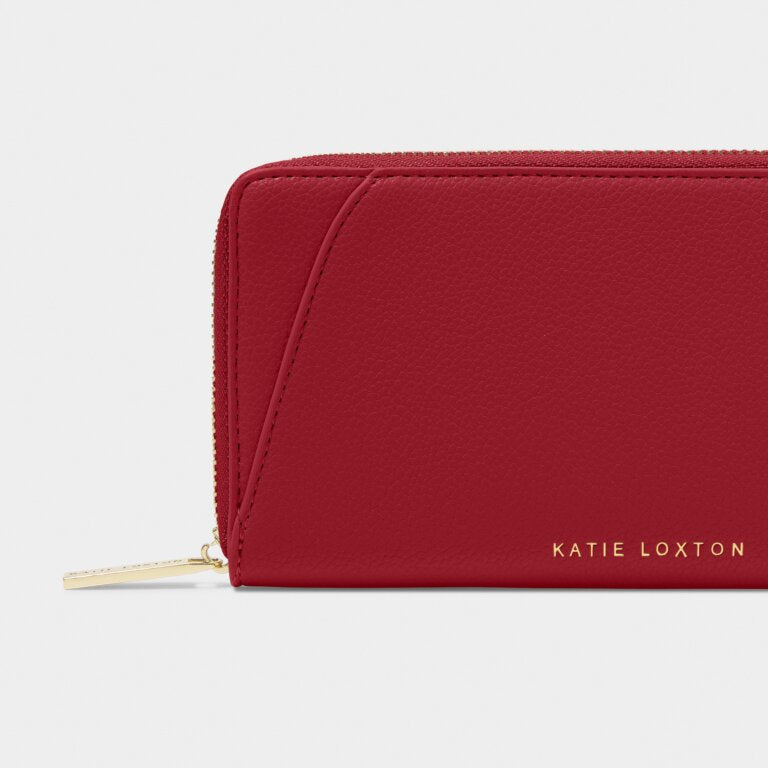 Katie Loxton Hana Purse Garnet Red