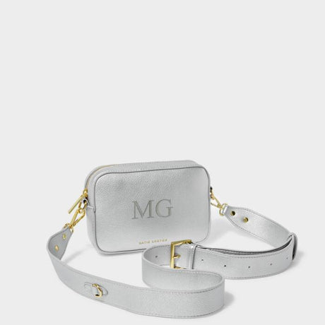 Zana Mini Cross-Body Bag - Silver