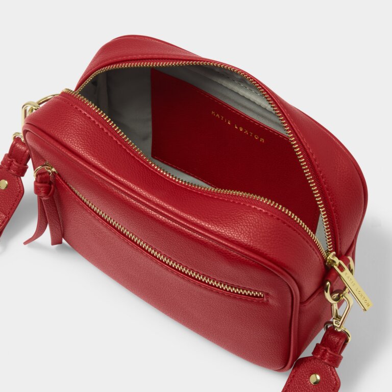 Katie Loxton Hallie Crossbody Bag Garnet Red