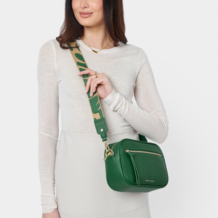 Hallie Crossbody Bag Emerald Green