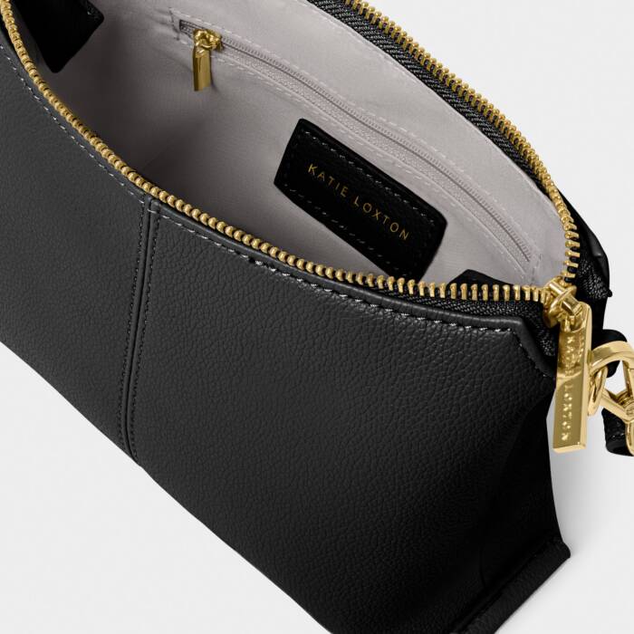Laila Slouch Crossbody Bag - Black