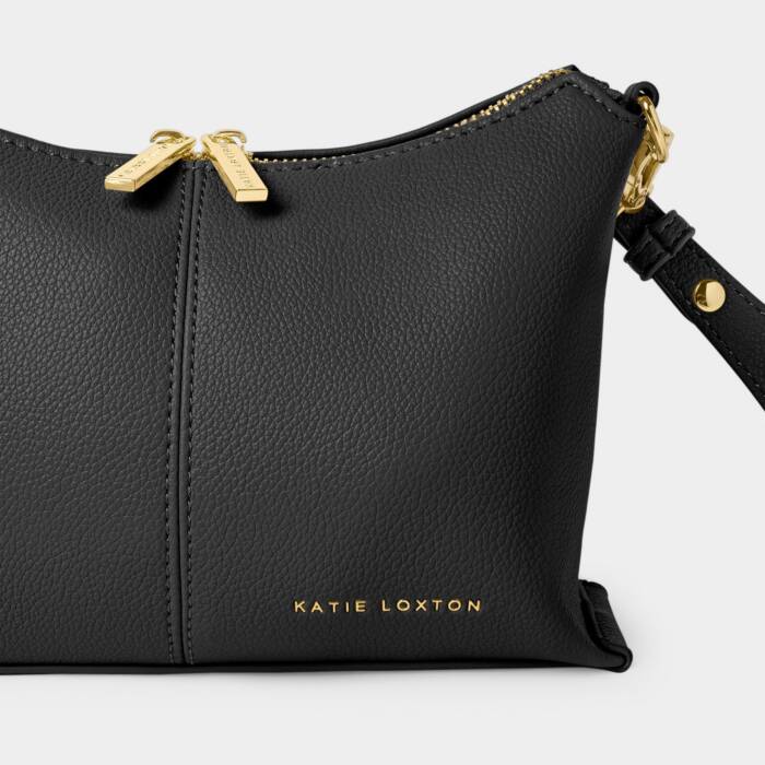 Laila Slouch Crossbody Bag - Black