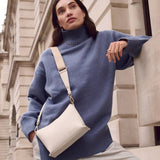 KL Laila Slouch Crossbody Bag - Off White