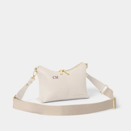 KL Laila Slouch Crossbody Bag - Off White