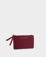 Katie Loxton Hallie Coin & Card Holder - Cherry