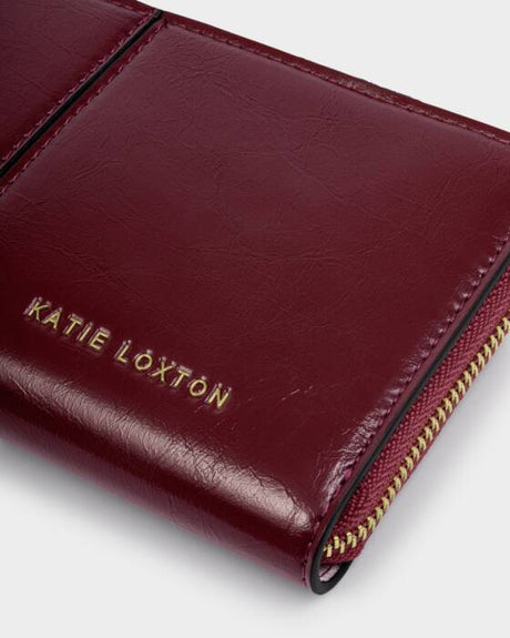 Katie Loxton Laila Large Purse - Cherry