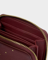 Katie Loxton Meela Studded Purse - Cherry