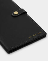 Katie Loxton Sentiment Travel Wallet - Jet. Set. Go - Black