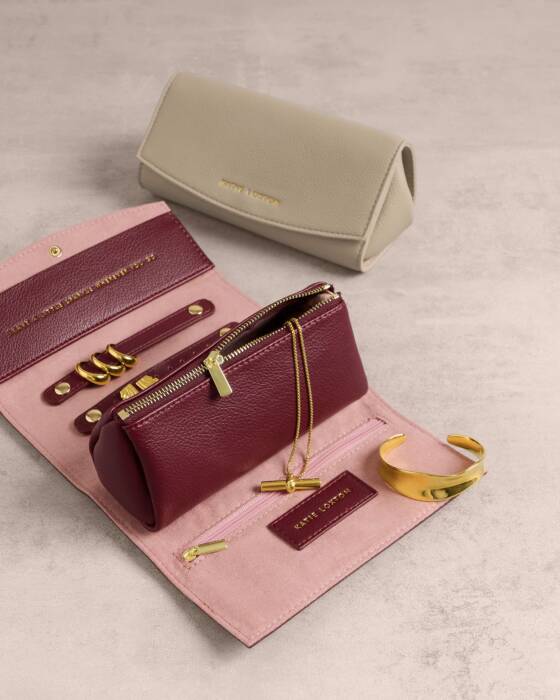Katie Loxton Jewellery Organiser - Light Taupe