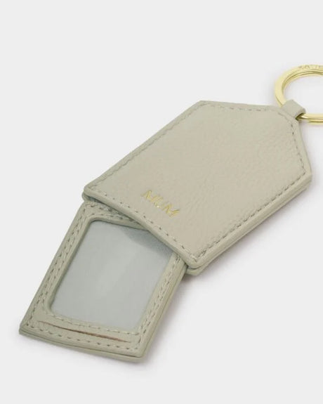 Katie Loxton Hidden Photo Keyring 'Mum' Green Mist