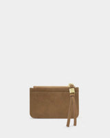 Katie Loxton Coin & Cardholder - Caramel Suedette