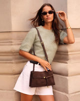 Katie Loxton Lori Crossbody Bag Chocolate