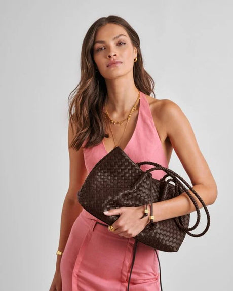 Katie Loxton Nova Shoulder Tote Bag Chocolate