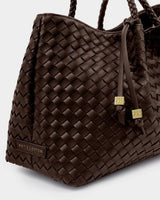 Katie Loxton Nova Shoulder Tote Bag Chocolate