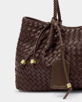 Katie Loxton Nova Shoulder Tote Bag Chocolate