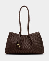 Katie Loxton Nova Shoulder Tote Bag Chocolate