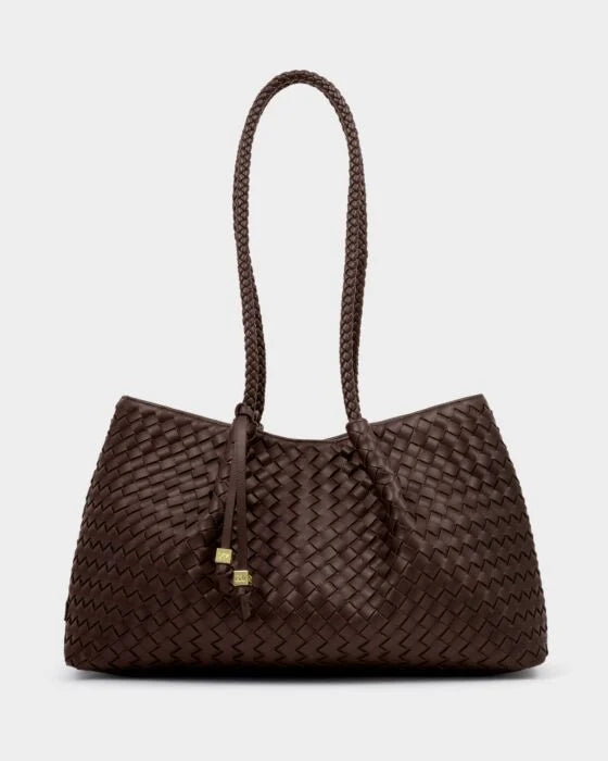 Katie Loxton Nova Shoulder Tote Bag Chocolate