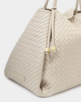 Katie Loxton Nova Hand Woven Large Shoulder Bag Oyster