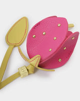 Katie Loxton Strawberry Bag Charm - Chartreuse/Magenta