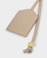 Katie Loxton Sentiment Keyring - Amazing Mum - Light Taupe