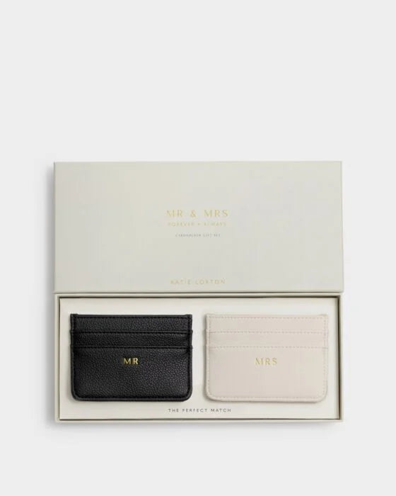 Katie Loxton Mr & Mrs Card Holder Gift Set