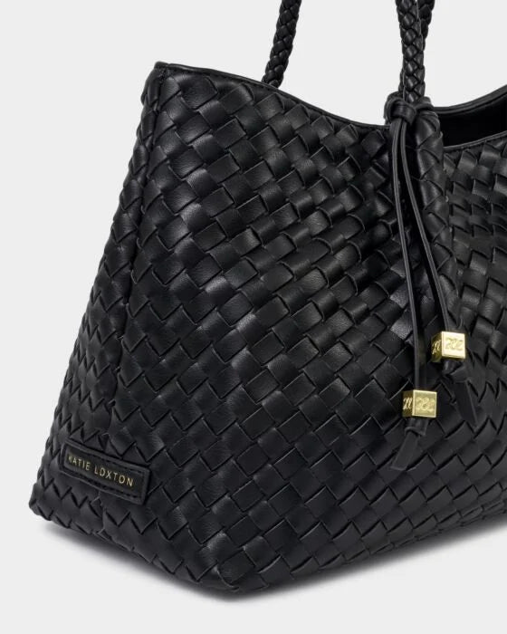 Katie Loxton Nova Shoulder Tote Bag Black