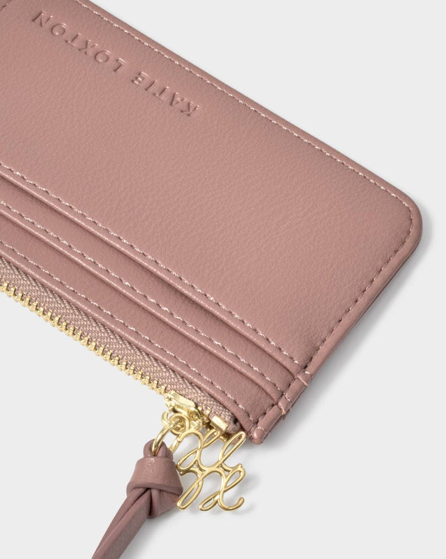Katie Loxton Gift Boxed Coin & Cardholder - Deep Rose