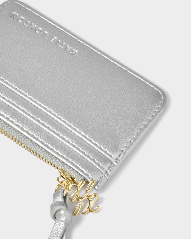 Katie Loxton Gift Boxed Coin & Cardholder - Silver