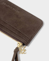 Katie Loxton Gift Boxed Coin & Cardholder - Chocolate