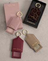 Katie Loxton Boxed Photo Keyring Bestie - Chocolate Leopard