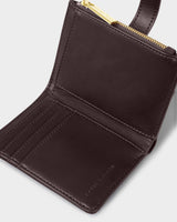 Katie Loxton Orin Twist Lock Purse - Chocolate Leopard