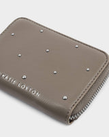 Katie Loxton Klara Concertina Purse - Silver Mink